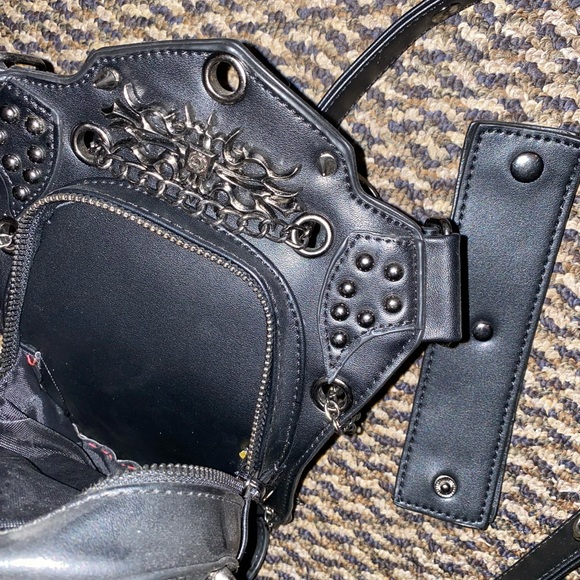 THIGH LEATHER BAG. Like a Fanty Leg bag - Picture 3 of 3